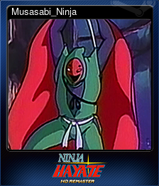 Series 1 - Card 3 of 8 - Musasabi_Ninja