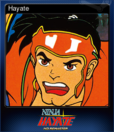 Series 1 - Card 8 of 8 - Hayate
