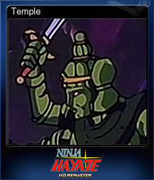 Series 1 - Card 5 of 8 - Temple