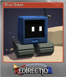 Series 1 - Card 1 of 5 - Blue Robot