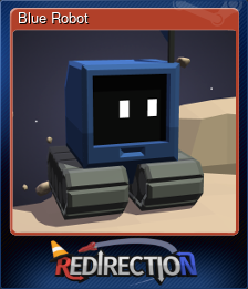 Series 1 - Card 1 of 5 - Blue Robot