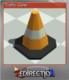 Series 1 - Card 5 of 5 - Traffic Cone