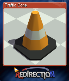 Series 1 - Card 5 of 5 - Traffic Cone