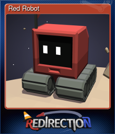 Series 1 - Card 2 of 5 - Red Robot