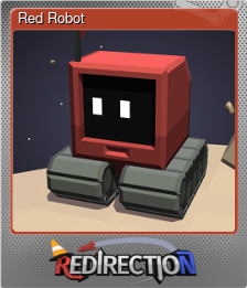 Series 1 - Card 2 of 5 - Red Robot