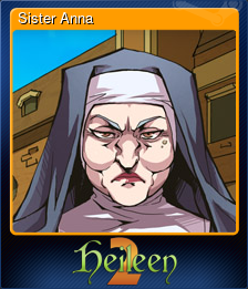 Series 1 - Card 2 of 9 - Sister Anna