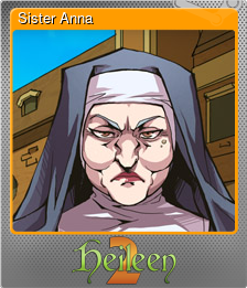 Series 1 - Card 2 of 9 - Sister Anna