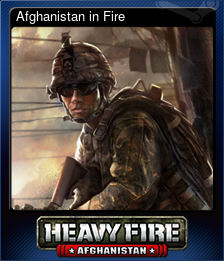 Series 1 - Card 1 of 5 - Afghanistan in Fire