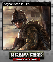 Series 1 - Card 1 of 5 - Afghanistan in Fire