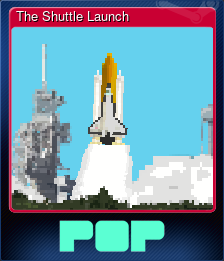 Series 1 - Card 1 of 7 - The Shuttle Launch
