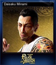 Series 1 - Card 6 of 8 - Daisaku Minami