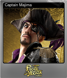 Series 1 - Card 1 of 8 - Captain Majima