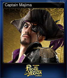 Series 1 - Card 1 of 8 - Captain Majima