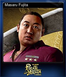 Series 1 - Card 5 of 8 - Masaru Fujita