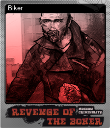 Series 1 - Card 4 of 5 - Biker