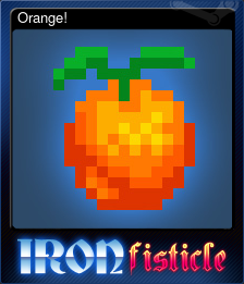 Series 1 - Card 8 of 9 - Orange!