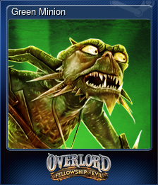 Series 1 - Card 3 of 8 - Green Minion