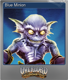 Series 1 - Card 1 of 8 - Blue Minion