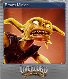 Series 1 - Card 5 of 8 - Brown Minion