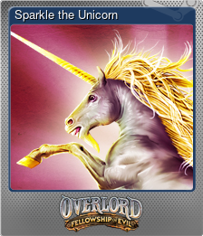 Series 1 - Card 6 of 8 - Sparkle the Unicorn