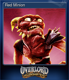 Series 1 - Card 4 of 8 - Red Minion