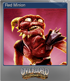 Series 1 - Card 4 of 8 - Red Minion