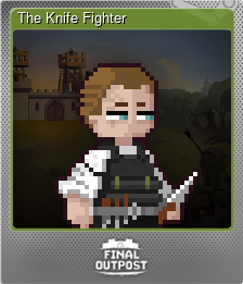 Series 1 - Card 7 of 10 - The Knife Fighter