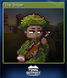Series 1 - Card 4 of 10 - The Sniper