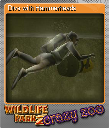 Series 1 - Card 5 of 7 - Dive with Hammerheads