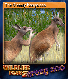 Series 1 - Card 2 of 7 - The Cleanly Kangaroos