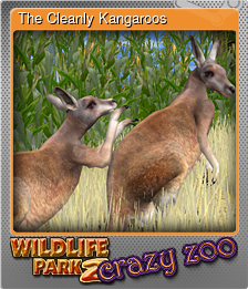 Series 1 - Card 2 of 7 - The Cleanly Kangaroos