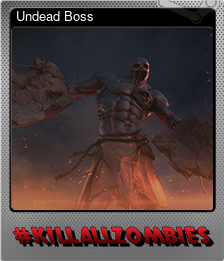 Series 1 - Card 1 of 5 - Undead Boss