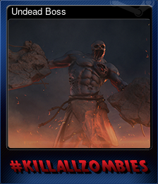 Series 1 - Card 1 of 5 - Undead Boss