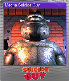 Series 1 - Card 10 of 10 - Mecha Suicide Guy