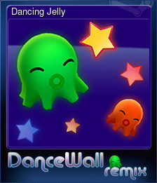 Series 1 - Card 3 of 7 - Dancing Jelly