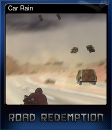 Series 1 - Card 3 of 5 - Car Rain