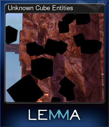 Series 1 - Card 2 of 5 - Unknown Cube Entities