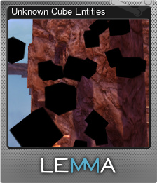 Series 1 - Card 2 of 5 - Unknown Cube Entities