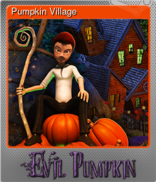 Series 1 - Card 6 of 6 - Pumpkin Village
