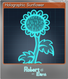 Series 1 - Card 6 of 7 - Holographic Sunflower
