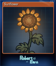 Series 1 - Card 5 of 7 - Sunflower