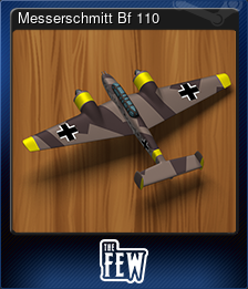 Series 1 - Card 2 of 8 - Messerschmitt Bf 110