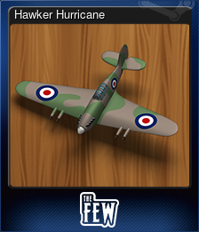 Series 1 - Card 4 of 8 - Hawker Hurricane