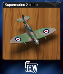 Series 1 - Card 3 of 8 - Supermarine Spitfire