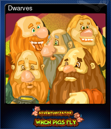Series 1 - Card 3 of 6 - Dwarves