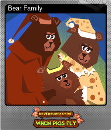 Series 1 - Card 2 of 6 - Bear Family