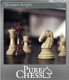 Series 1 - Card 1 of 8 - Wooden Knight