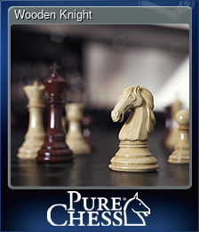 Series 1 - Card 1 of 8 - Wooden Knight