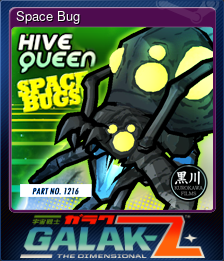 Series 1 - Card 3 of 10 - Space Bug