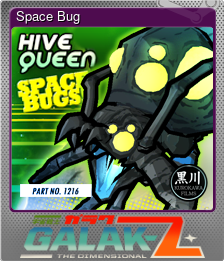 Series 1 - Card 3 of 10 - Space Bug